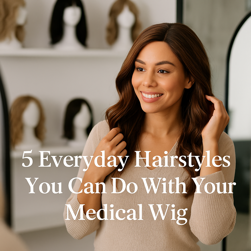 5 Everyday Hairstyles You Can Do With Your Medical Wig