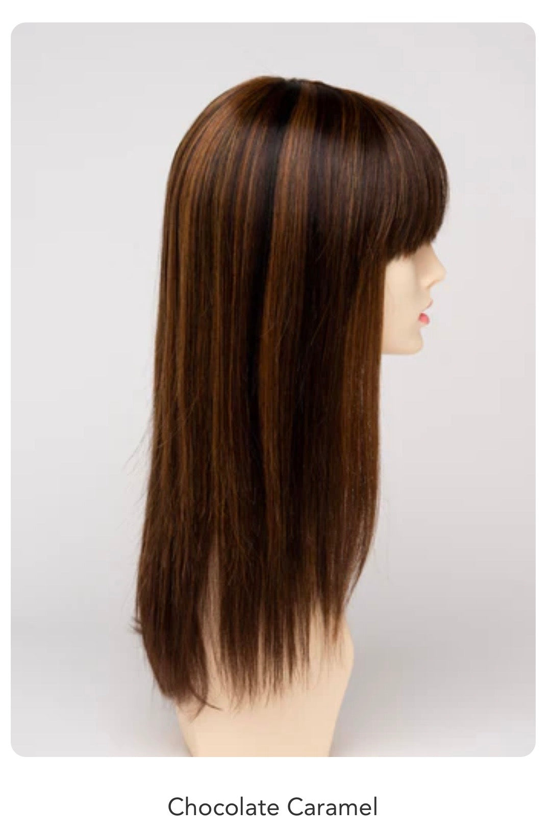 ๐ธ Lena | Soho Collection ๐ธ Sleek Blonde Wig with Bangs | Human Hair Blend