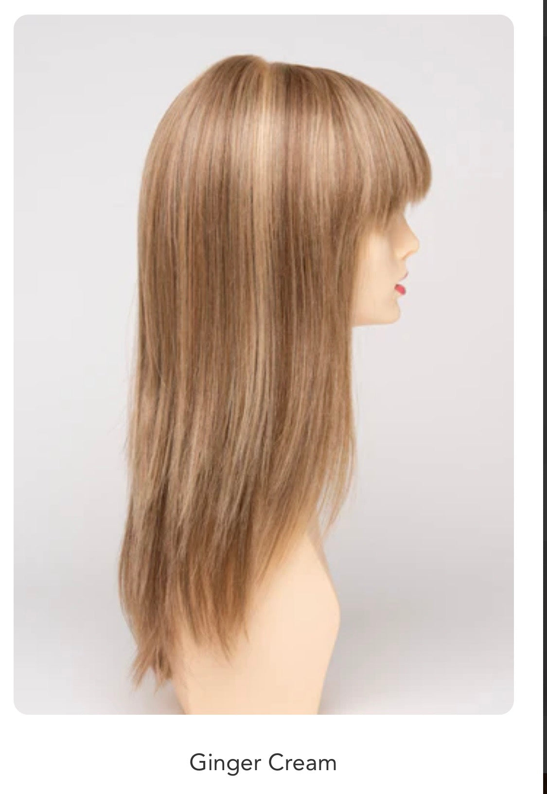 ๐ธ Lena | Soho Collection ๐ธ Sleek Blonde Wig with Bangs | Human Hair Blend