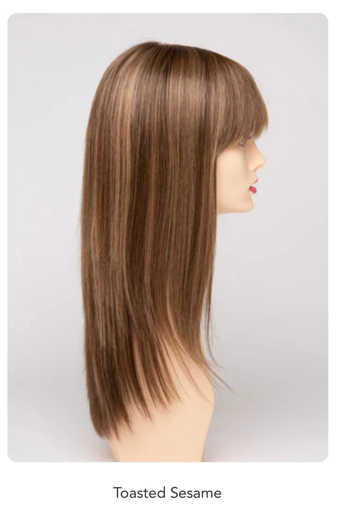 ๐ธ Lena | Soho Collection ๐ธ Sleek Blonde Wig with Bangs | Human Hair Blend