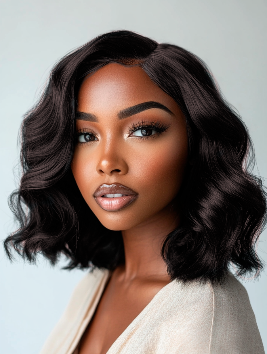 Erika – 12” Body Wave Virgin Human Hair Wig | HD & Transparent Lace 💇🏽‍♀️✨