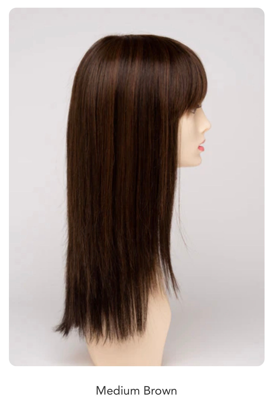 🌸 Lena | Soho Collection 🌸 Sleek Blonde Wig with Bangs | Human Hair Blend