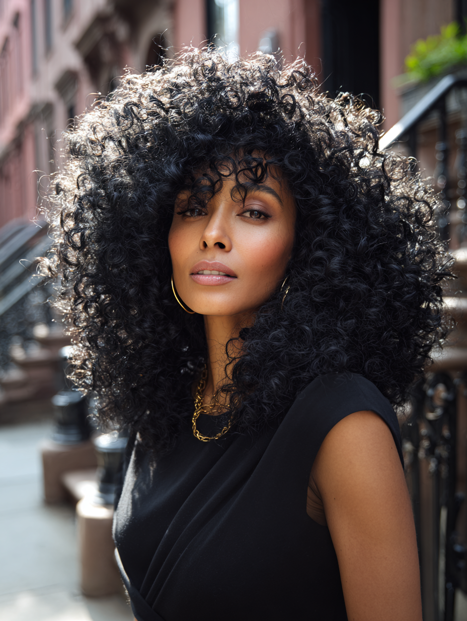 🔥 Storm – Voluminous Curly Wig | Brooklyn Collection