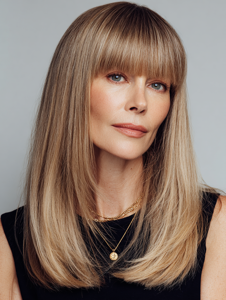 🌸 SoHo – Lena | Sleek Blonde Wig with Bangs 🌸