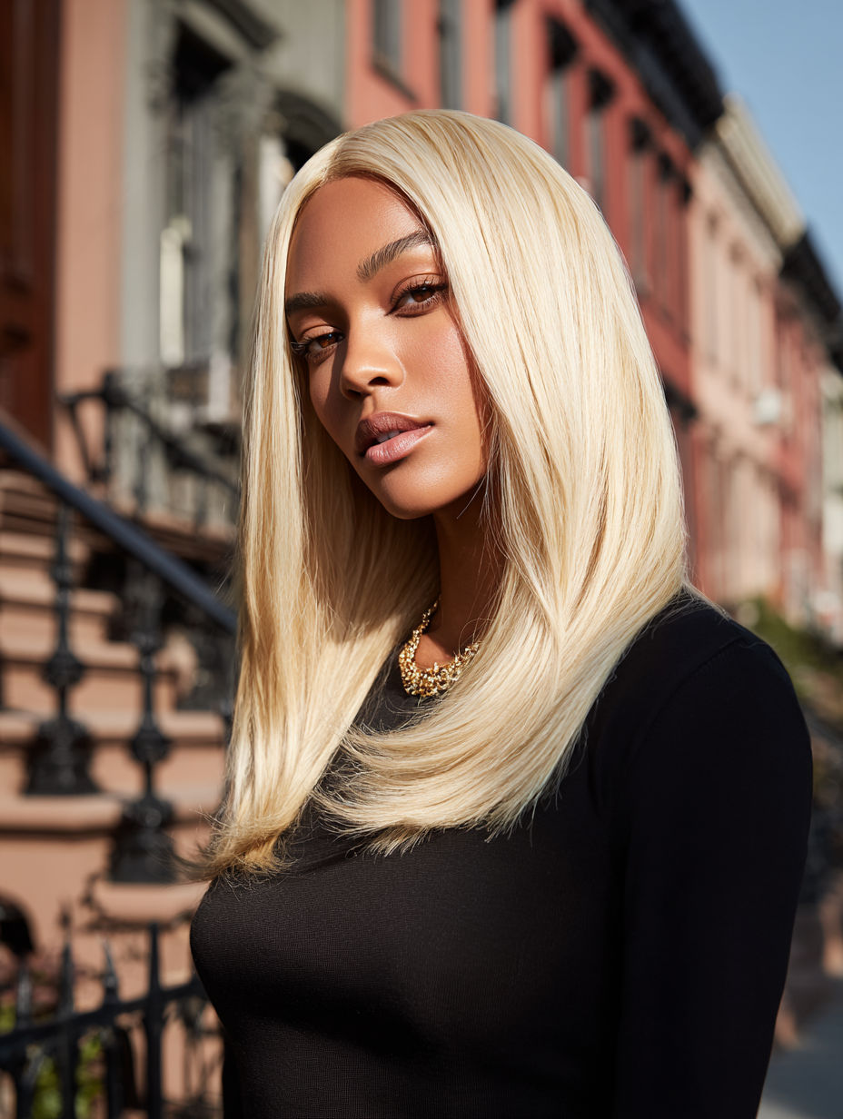 🌸 SoHo – Muse | Straight Blonde Wig 🌸